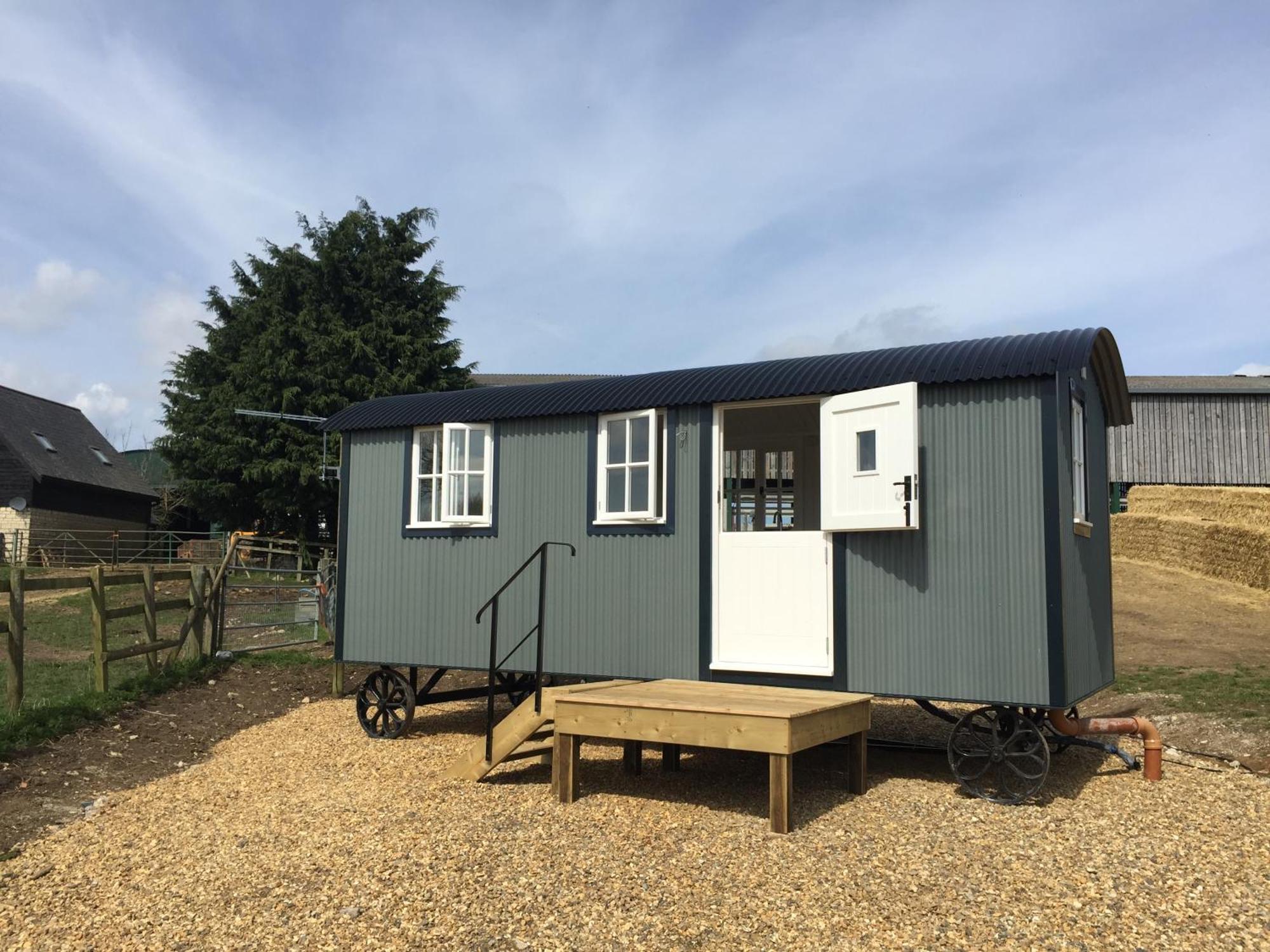 Weatherhead Farm Shepherds Hut Villa Buckingham Exterior foto